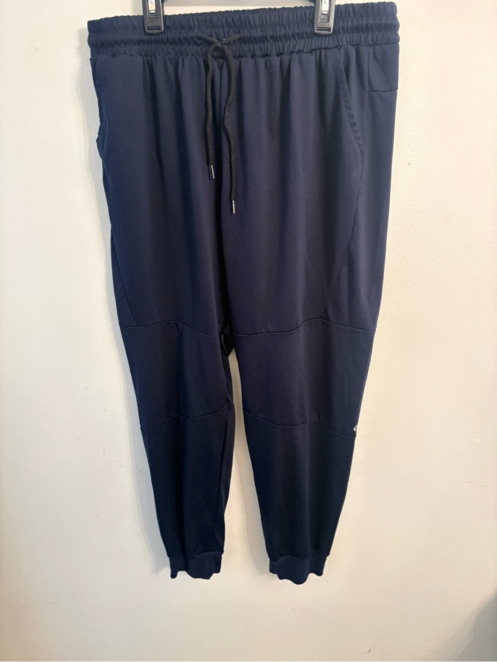Lululemon Navy Jogger Pants with Elastic Waistband size 12